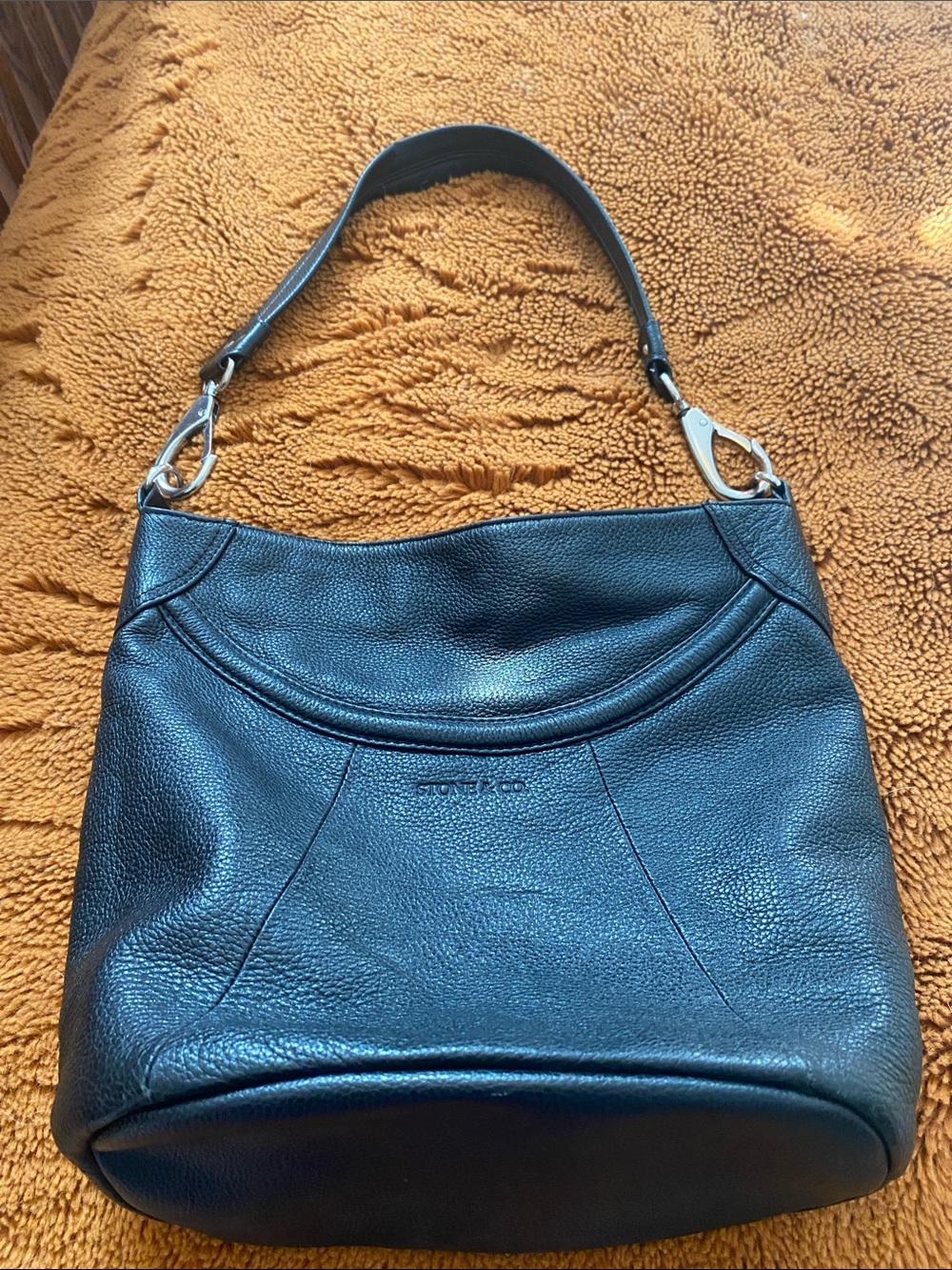 STONE AND CO LEATHER PURSE